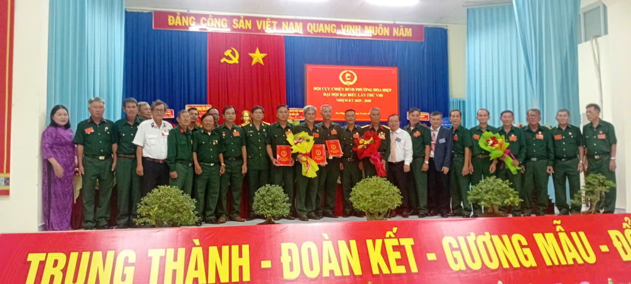 Đại hội đại biểu Hội Cựu chiến binh phường Hòa Hiệp lần thứ VIII nhiệm kỳ 2025-2030