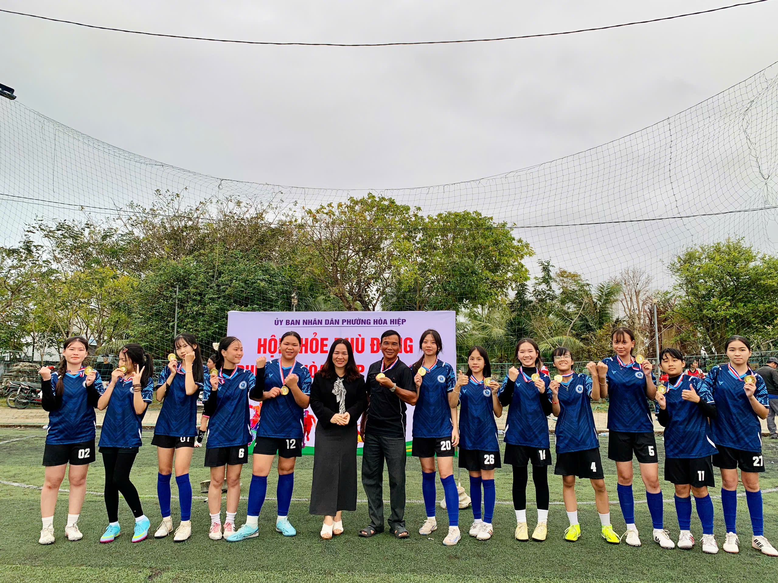 Chung kết môn bóng đá nữ Hội khỏe Phù Đổng 2026 – Lan tỏa phong trào thể thao học đường