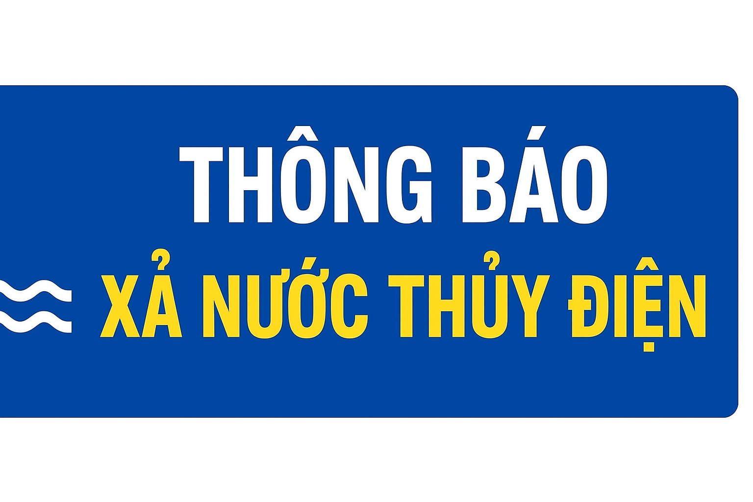 Thông báo xã nước lần đầu để điều tiết hồ chứa thủy điện Sông Hinh