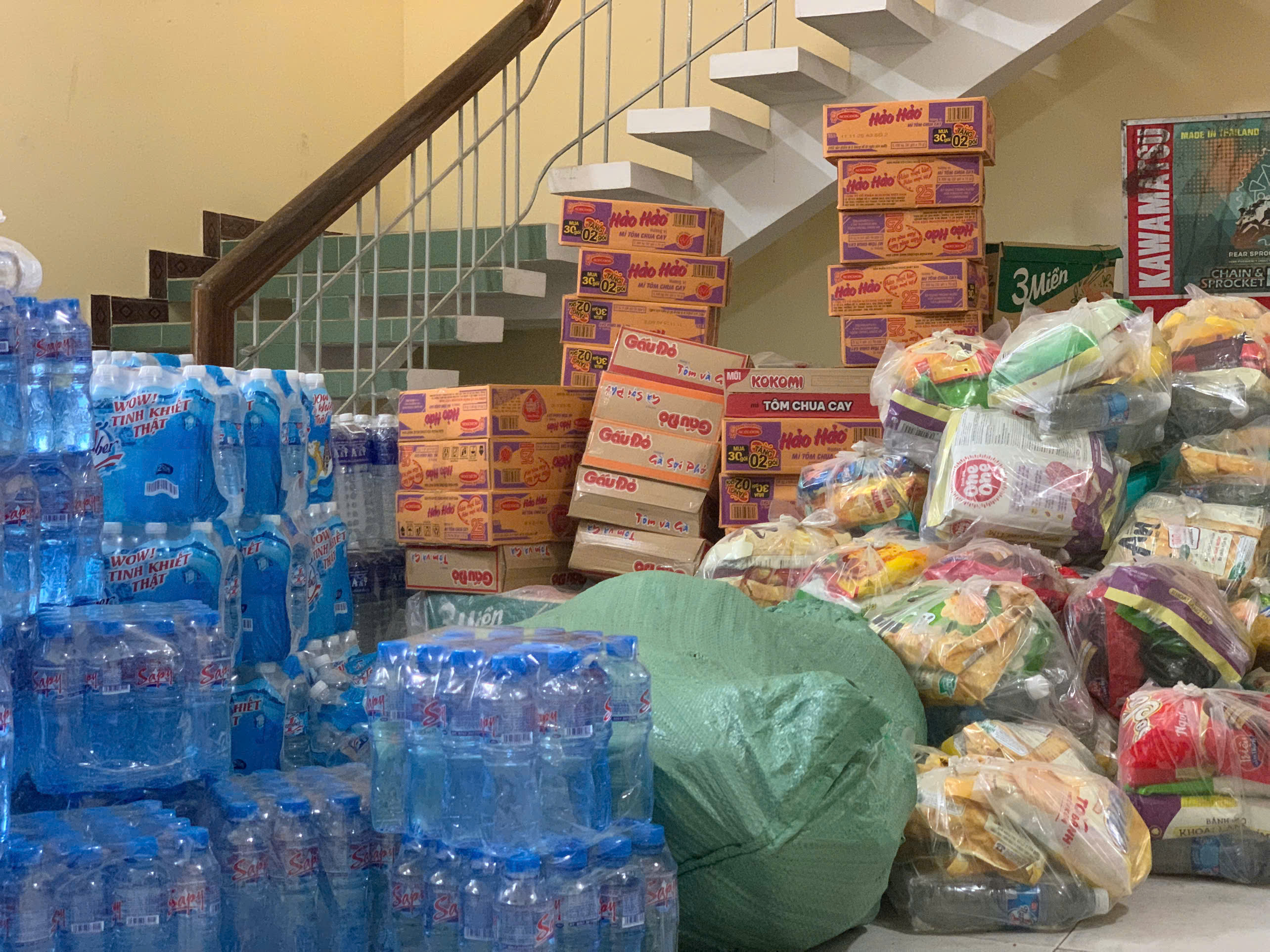 THÔNG BÁO ĐỊA ĐIỂM TIẾP NHẬN QUÀ CỨU TRỢ TỪ CÁC MẠNH THƯỜNG QUÂN